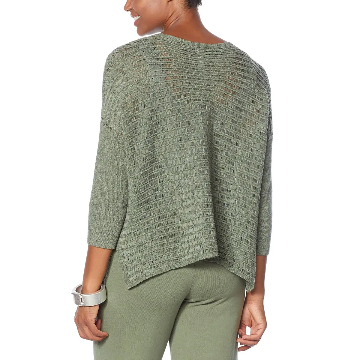 "As Is" WynneLayers Unstructured Open Stitch Sweater 4 "As Is" WynneLayers Unstructured Open Stitch Sweater - Image 2