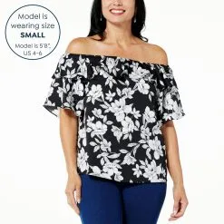 C Wonder By Christian Siriano Off The Shoulder Flounce Blouse -Dresses Shop c wonder by christian siriano off the shoulder flounce d 20230421140856623829709 alt13