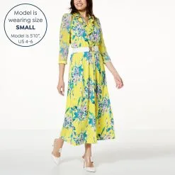 C Wonder By Christian Siriano Puffed Sleeve Mixed Media Maxi Dress -Dresses Shop c wonder by christian siriano puffed sleeve mixed media d 2023042114243934829700 alt11