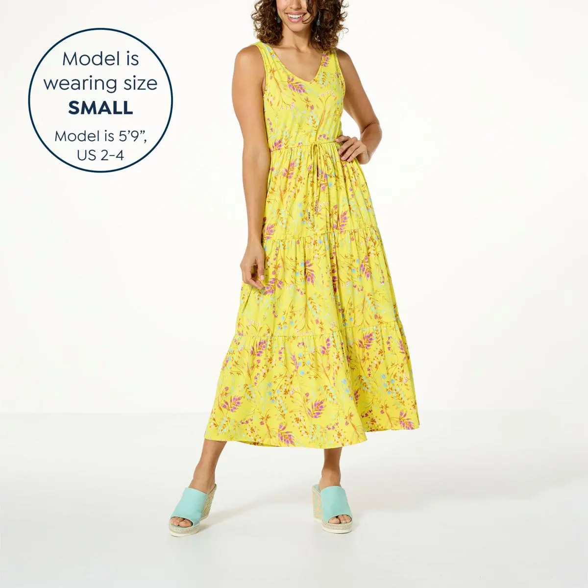 C Wonder By Christian Siriano Tiered Maxi Dress 5 C Wonder By Christian Siriano Tiered Maxi Dress - Image 3