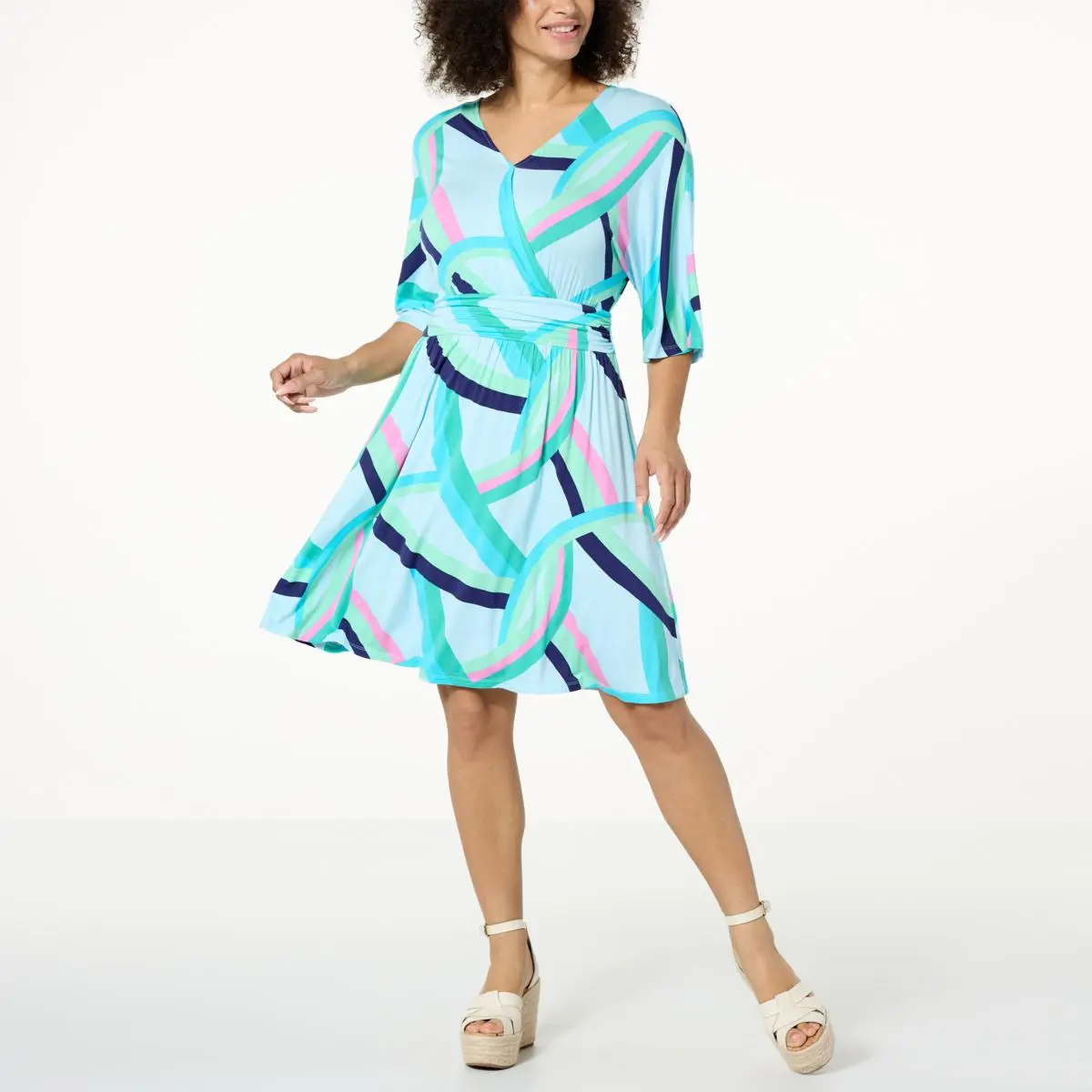 Colleen Lopez Banded-Waist Dress 3 Colleen Lopez Banded-Waist Dress