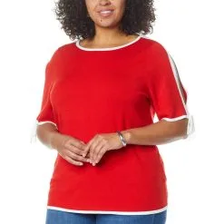 Colleen Lopez Cold Shoulder Sweater With Bow 7 Colleen Lopez Cold Shoulder Sweater With Bow -Dresses Shop colleen lopez cold shoulder sweater with bow d 20211223104607063777678 alt20