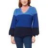 Colleen Lopez Colorblock Balloon-Sleeve Sweater -Dresses Shop colleen lopez colorblock balloon sleeve sweater d 20220830091924027804010 790