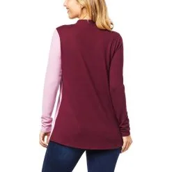 Colleen Lopez Colorblock Mock-Neck Hacci Knit Top -Dresses Shop colleen lopez colorblock mock neck hacci knit top d 20220721092132597798932 alt1