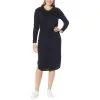 Colleen Lopez Cowl Neck Drawstring Midi Dress -Dresses Shop colleen lopez cowl neck drawstring midi dress d 2021102009373581770599 001
