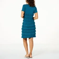 Colleen Lopez Empire Dress With Ruffle Tiers -Dresses Shop colleen lopez empire dress with ruffle tiers d 2023030114423585821432 alt1