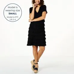 Colleen Lopez Empire Dress With Ruffle Tiers -Dresses Shop colleen lopez empire dress with ruffle tiers d 20230303131519877821432 alt14