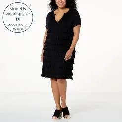 Colleen Lopez Empire Dress With Ruffle Tiers -Dresses Shop colleen lopez empire dress with ruffle tiers d 20230328163048763821432 alt21