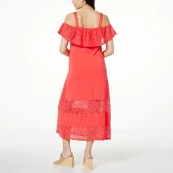 Colleen Lopez Lace Detail Maxi Dress -Dresses Shop colleen lopez lace detail maxi dress d 2023041910195653827969 alt1