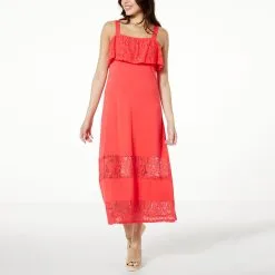 Colleen Lopez Lace Detail Maxi Dress -Dresses Shop colleen lopez lace detail maxi dress d 20230419102001627827969 alt2