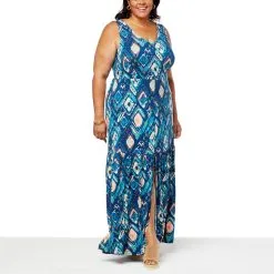 Colleen Lopez Printed Drawstring Maxi Dress 7 Colleen Lopez Printed Drawstring Maxi Dress -Dresses Shop colleen lopez printed drawstring maxi dress d 20220627090549703793931 alt2