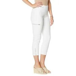 DAVID David Meister Zip Cargo Pocket Pull-On Pant