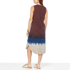 Democracy V-Neck Tie-Dye Knit Tank Dress 7 Democracy V-Neck Tie-Dye Knit Tank Dress -Dresses Shop democracy v neck tie dye knit tank dress d 20220331091557293788692 alt1