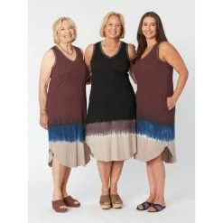 Democracy V-Neck Tie-Dye Knit Tank Dress 9 Democracy V-Neck Tie-Dye Knit Tank Dress -Dresses Shop democracy v neck tie dye knit tank dress d 20220614125138853788692 alt78