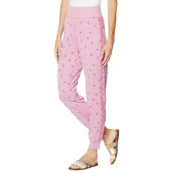 DG2 By Diane Gilman Bandana-Print Or Solid Pull-On Jogger Pant