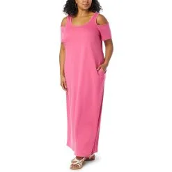 DG2 By Diane Gilman Cold Shoulder Maxi Dress -Dresses Shop dg2 by diane gilman cold shoulder maxi dress d 2022030109390272793662 alt20