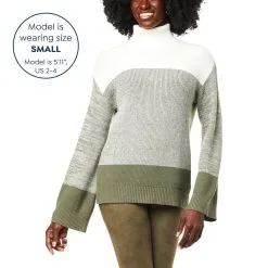 DG2 By Diane Gilman Colorblocked Marled Knit Turtleneck Sweater -Dresses Shop dg2 by diane gilman colorblocked marled knit turtleneck d 2022101214234918811635 alt10