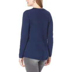 DG2 By Diane Gilman Premium Plush Cable Knit Swing-Hem Sweater -Dresses Shop dg2 by diane gilman premium plush cable knit swing hem d 2021111009221616775856 alt1