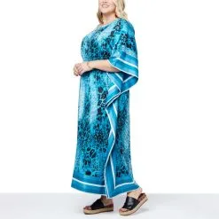 DG2 By Diane Gilman Printed Challis Midi Caftan Dress 7 DG2 By Diane Gilman Printed Challis Midi Caftan Dress -Dresses Shop dg2 by diane gilman printed challis midi caftan dress d 2022052309122271796330 alt20