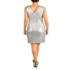 Donna Ricco Foil Knit Sheath Dress 7 Donna Ricco Foil Knit Sheath Dress -Dresses Shop donna ricco foil knit sheath dress d 2021122816111589720425368w alt2