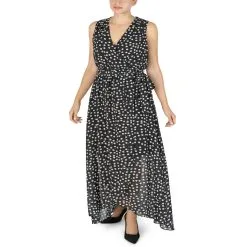Donna Ricco High-Low Maxi Dress