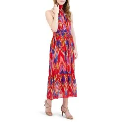 Donna Ricco Sleeveless Mock Neck Tiered Dress -Dresses Shop donna ricco sleeveless mock neck tiered dress d 2022090911035099720599216w alt1