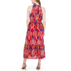 Donna Ricco Sleeveless Mock Neck Tiered Dress -Dresses Shop donna ricco sleeveless mock neck tiered dress d 2022090911035110320599216w alt2