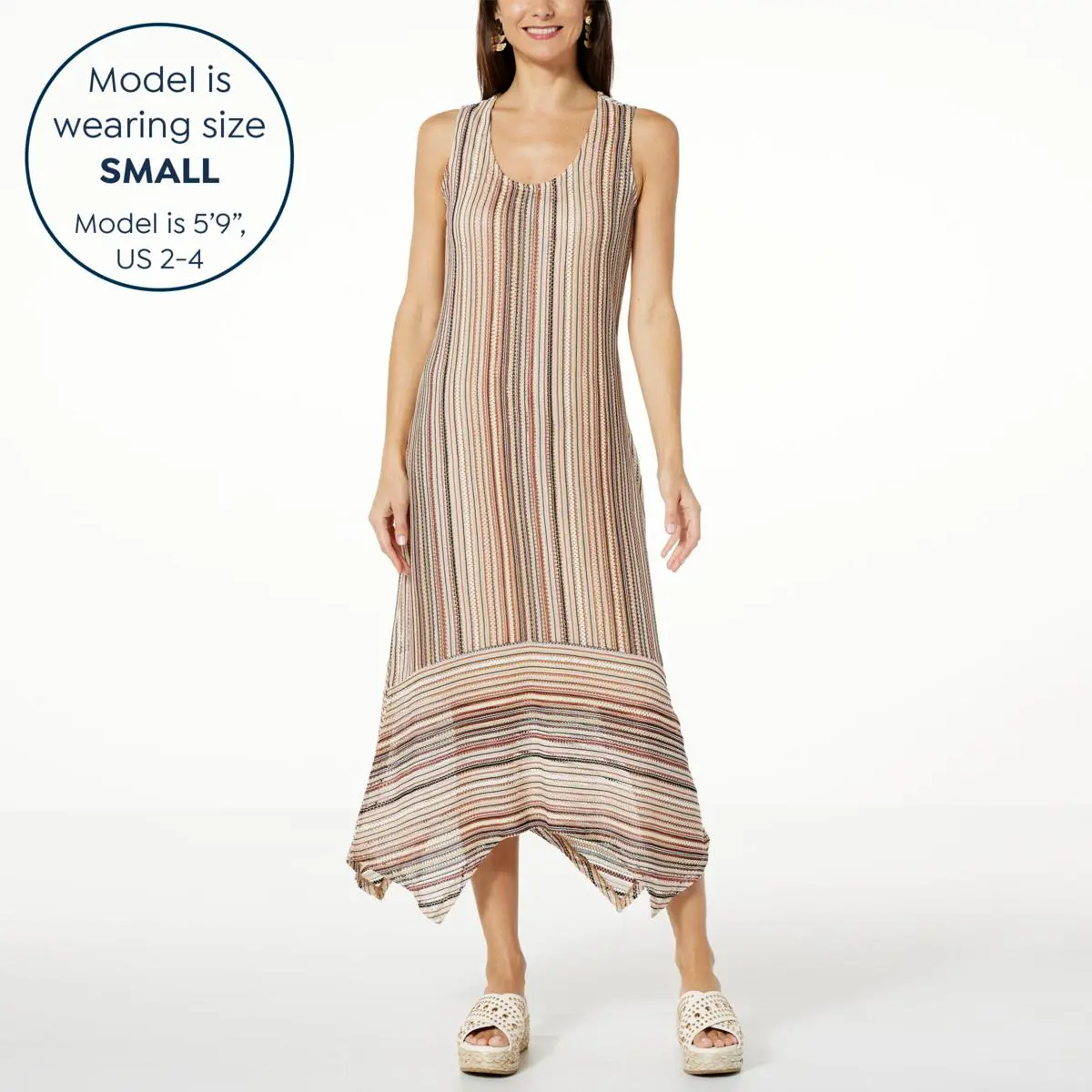 G By Giuliana Black Label Crochet Hanky Hem Midi Dress 7 G By Giuliana Black Label Crochet Hanky Hem Midi Dress - Image 5