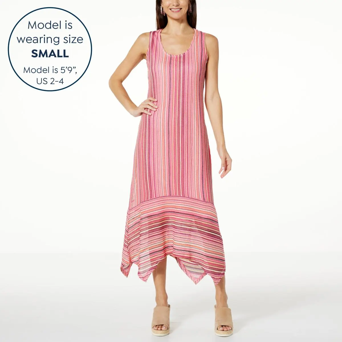 G By Giuliana Black Label Crochet Hanky Hem Midi Dress 8 G By Giuliana Black Label Crochet Hanky Hem Midi Dress - Image 6