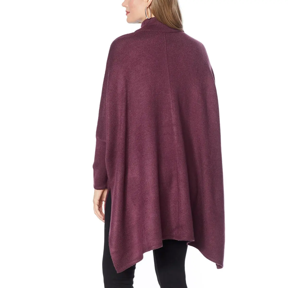 G By Giuliana Black Label Sweater Poncho 4 G By Giuliana Black Label Sweater Poncho - Image 2