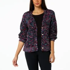 G By Giuliana Confetti Sweater Knit Cardigan -Dresses Shop g by giuliana confetti sweater knit cardigan d 20230119104417203809377 alt3