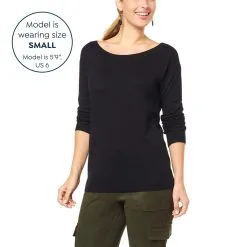 G By Giuliana On/Off-Shoulder Ribbed-Trim Knit Pullover Sweater 18 G By Giuliana On/Off-Shoulder Ribbed-Trim Knit Pullover Sweater -Dresses Shop g by giuliana onoff shoulder ribbed trim knit pullover d 20220825140832077793664 alt10