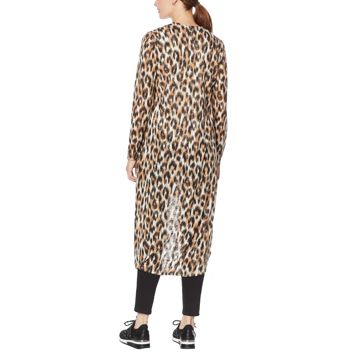 G By Giuliana Pointelle Knit Duster-Length Topper 5 G By Giuliana Pointelle Knit Duster-Length Topper - Image 3