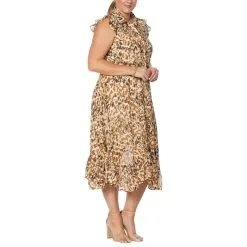 G By Giuliana Printed Chiffon Button-Front Dress -Dresses Shop g by giuliana printed chiffon button front dress d 20210315092952247741374 alt20