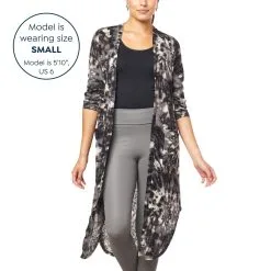 G By Giuliana Printed Slub Knit Duster -Dresses Shop g by giuliana printed slub knit duster d 20220825141715907800747 alt10