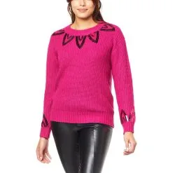 G By Giuliana Sequin Holiday Pullover Sweater -Dresses Shop g by giuliana sequin holiday pullover sweater d 20220829100249313802433 alt2