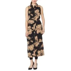 G By Giuliana Sleeveless Duster Dress -Dresses Shop g by giuliana sleeveless duster dress d 20210223085102883736026 alt2
