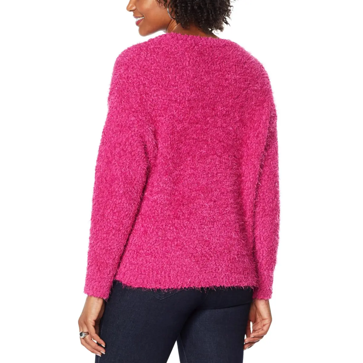 G By Giuliana Smushy Yarn Sweater 4 G By Giuliana Smushy Yarn Sweater - Image 2