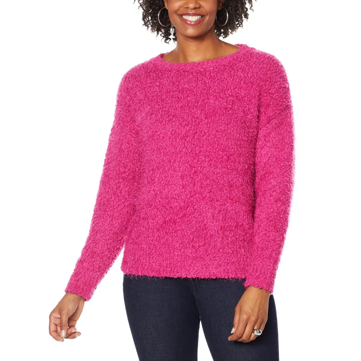 G By Giuliana Smushy Yarn Sweater 3 G By Giuliana Smushy Yarn Sweater