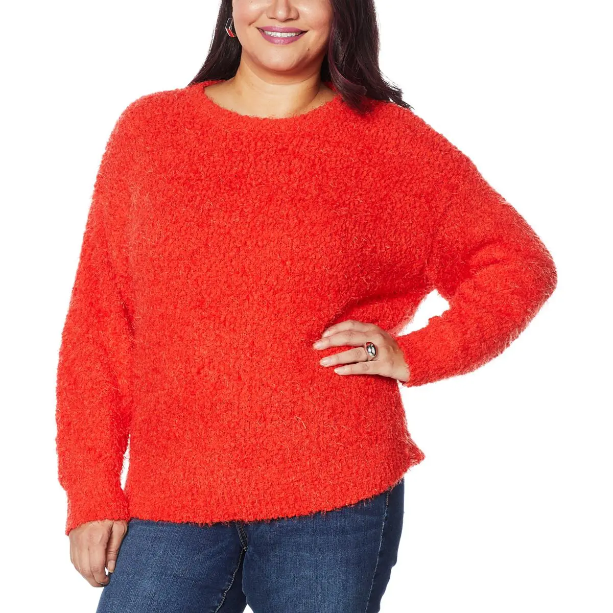 G By Giuliana Smushy Yarn Sweater 5 G By Giuliana Smushy Yarn Sweater - Image 3