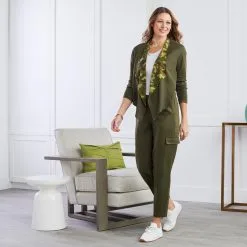 G By Giuliana Sweater Knit Reversible Cardigan -Dresses Shop g by giuliana sweater knit reversible cardigan d 20210219172653613732189 alt98