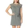 Grey State Rachel Mesh Yoke Belted Dress -Dresses Shop grey state rachel mesh yoke belted dress d 20210715092908223749678 QXR