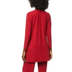 IMAN Comfy Chic Open-Front Ribbed Knit Cardigan -Dresses Shop iman comfy chic open front ribbed knit cardigan d 2022080911241101798930 alt1