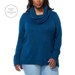 IMAN Comfy Chic Sweater And Circle Scarf -Dresses Shop iman comfy chic sweater and circle scarf d 20211020100026853768134 alt21