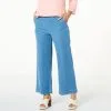 IMAN Global Chic Chambray Wide Leg Pull-on Pant -Dresses Shop iman global chic chambray wide leg pull on pant d 2023032913114775825242