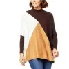 IMAN Global Chic Colorblock Mock-Neck Pullover Sweater -Dresses Shop iman global chic colorblock mock neck pullover sweater d 20220830135145517802535 208