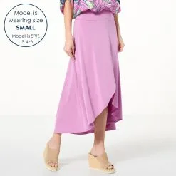 IMAN Global Chic High-Low Tulip Skirt -Dresses Shop iman global chic high low tulip skirt d 20230328110624663825091 alt12