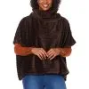 IMAN Global Chic Textured Faux Fur Cowl-Neck Poncho Cape -Dresses Shop iman global chic textured faux fur cowl neck poncho cap d 20201007075212927722617