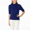 Jaclyn Smith Half Sleeve Cable Knit Sweater Pullover -Dresses Shop jaclyn smith half sleeve cable knit sweater pullover d 2023011011281194818813 DXA