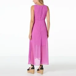 Jaclyn Smith Printed Chiffon Wrap-Front Maxi Dress -Dresses Shop jaclyn smith printed chiffon wrap front maxi dress d 2023011011271803818834 alt1